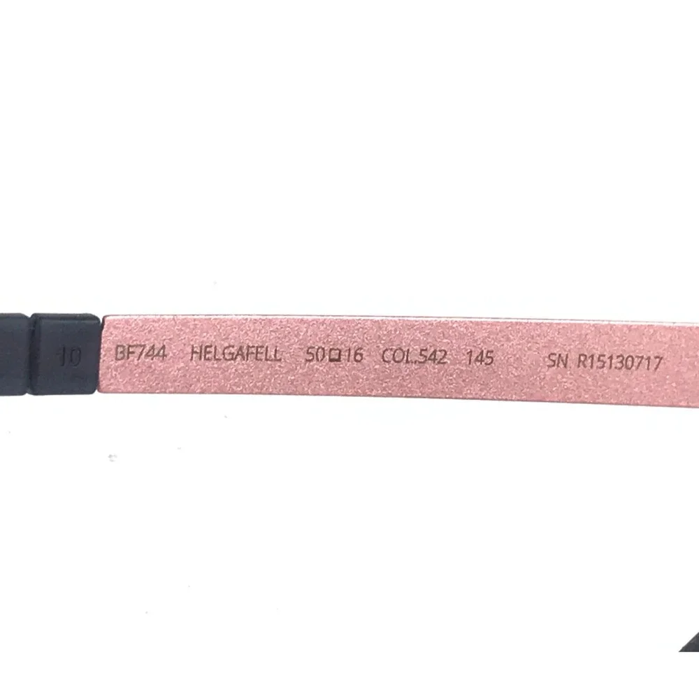 Blackfin Eyeglasses Frames BF744 HELGAFELL COL.542 Matte Red Pink 50-16-145